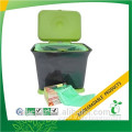 wholesale Biodegradable cornstarch made eco friendly compostable green garbage bag